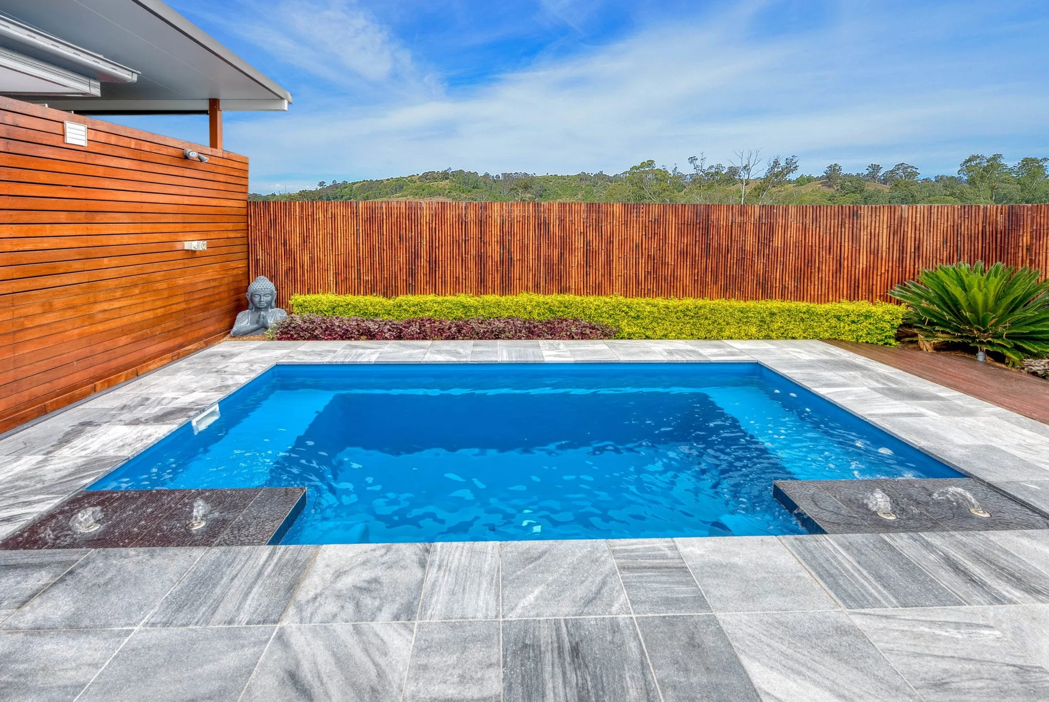 Nirvana 4.5m fibreglass pool by Aquatime Pools