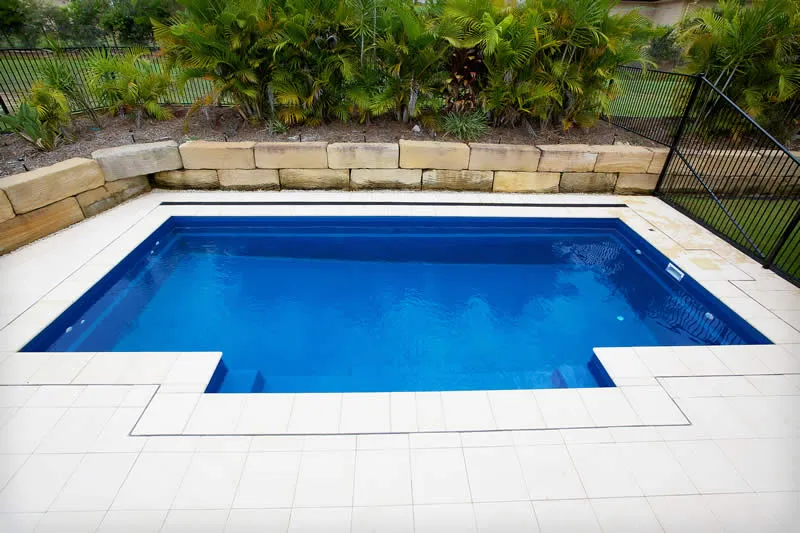 Heritage 8.0m fibreglass pool by Aquatime Pools