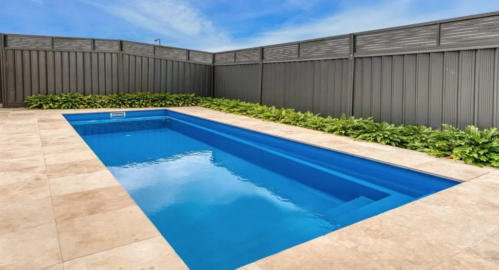 Davinci 6.5m fibreglass pool by Aquatime Pools