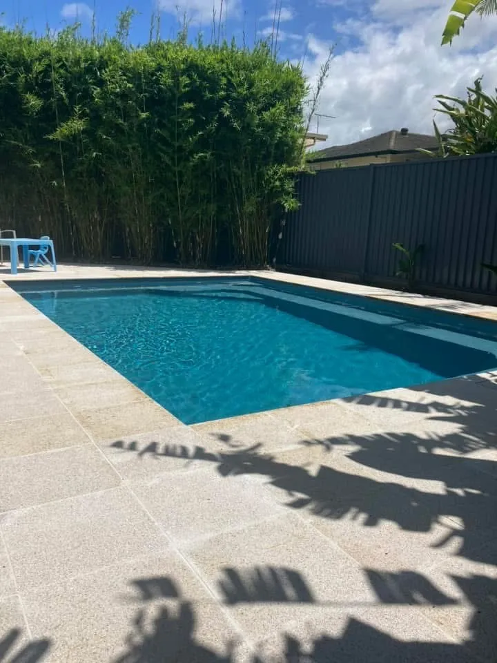 Diamond 6m fibreglass pool by Aquatime Pools