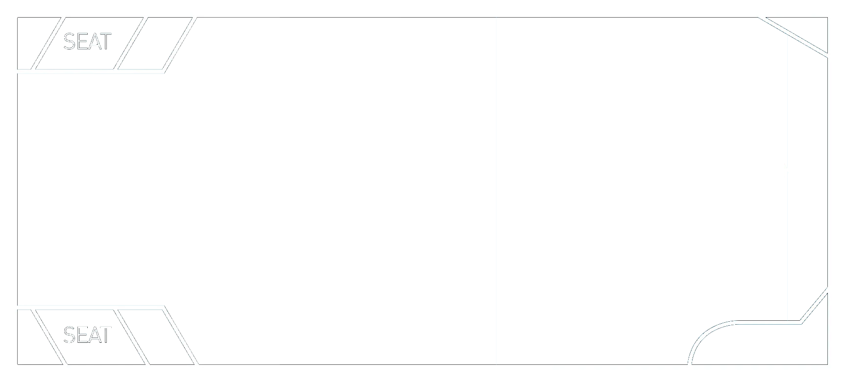 Platinum 6.4m pool shape diagram