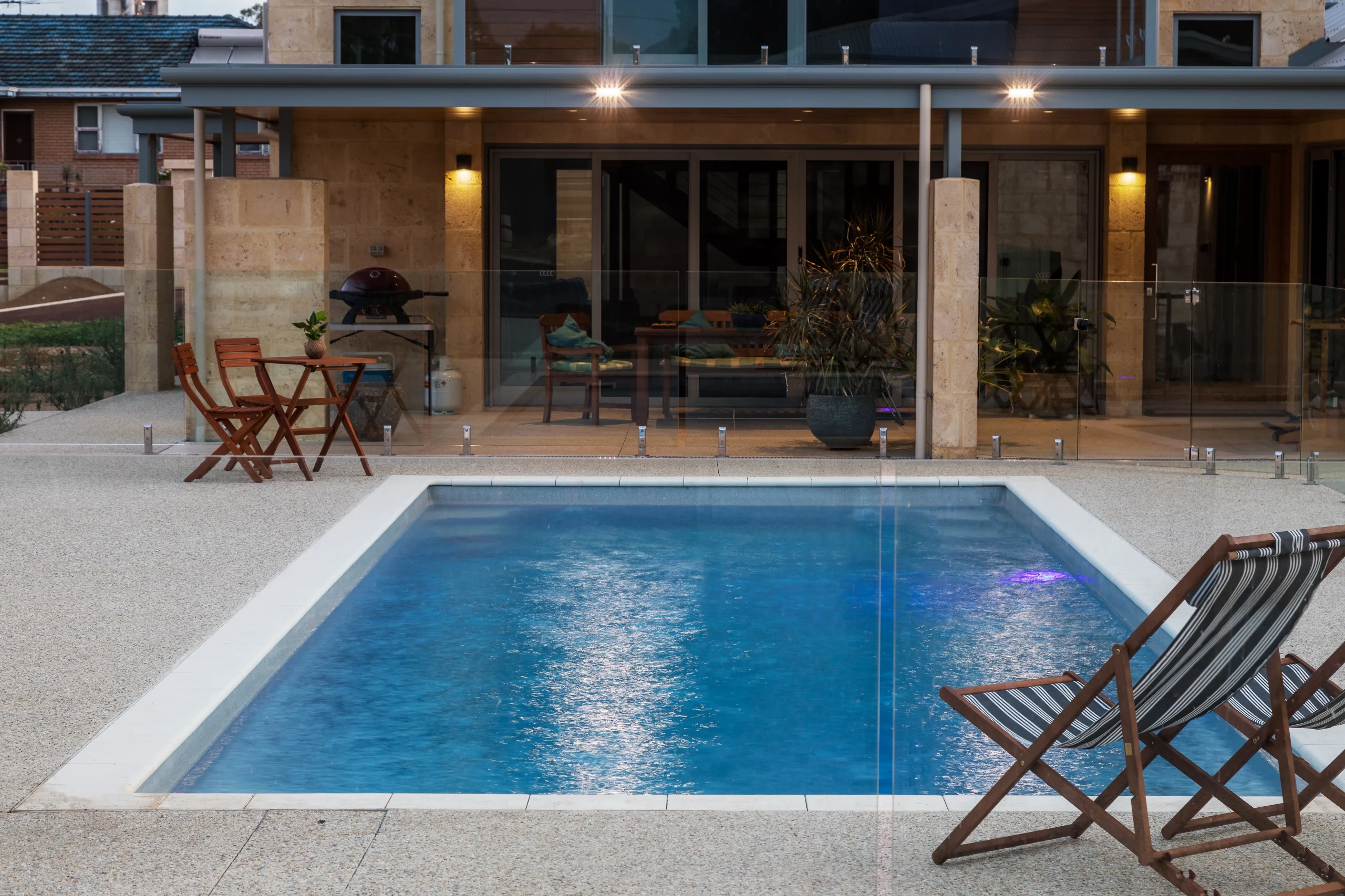 Platinum 6.4m fibreglass pool by Aquatime Pools
