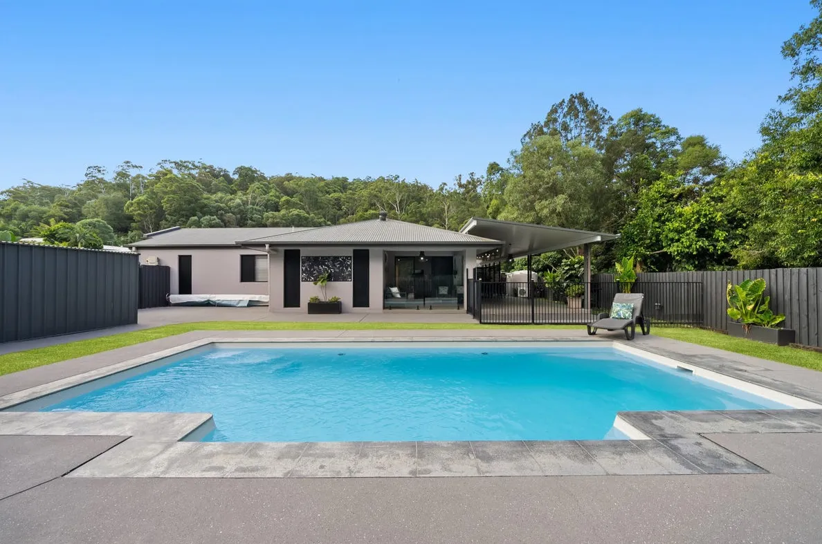 Vice President 8.4m fibreglass pool by Aquatime Pools